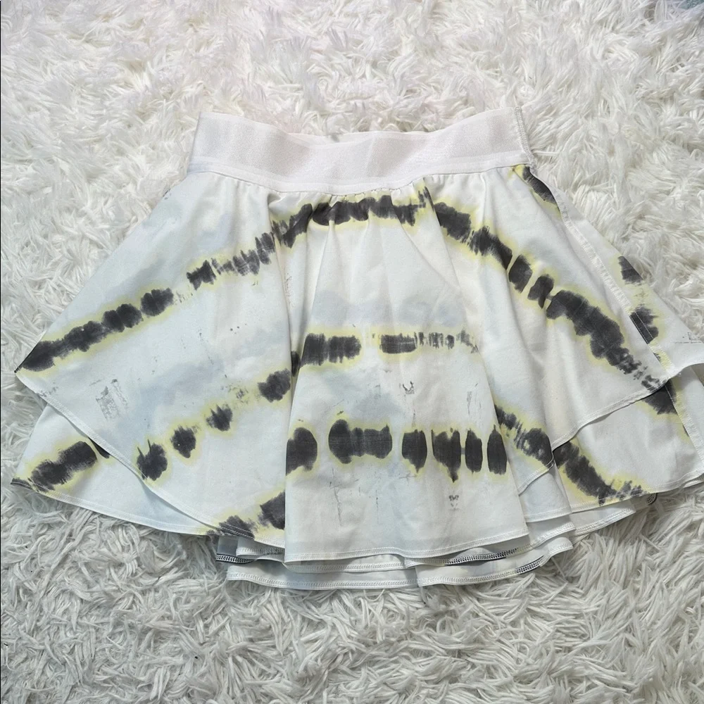 Lululemon Court Rival High-Rise Skirt *Long Transverse Yellow Multi